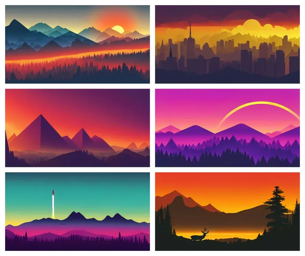 Silhouette wallpapers