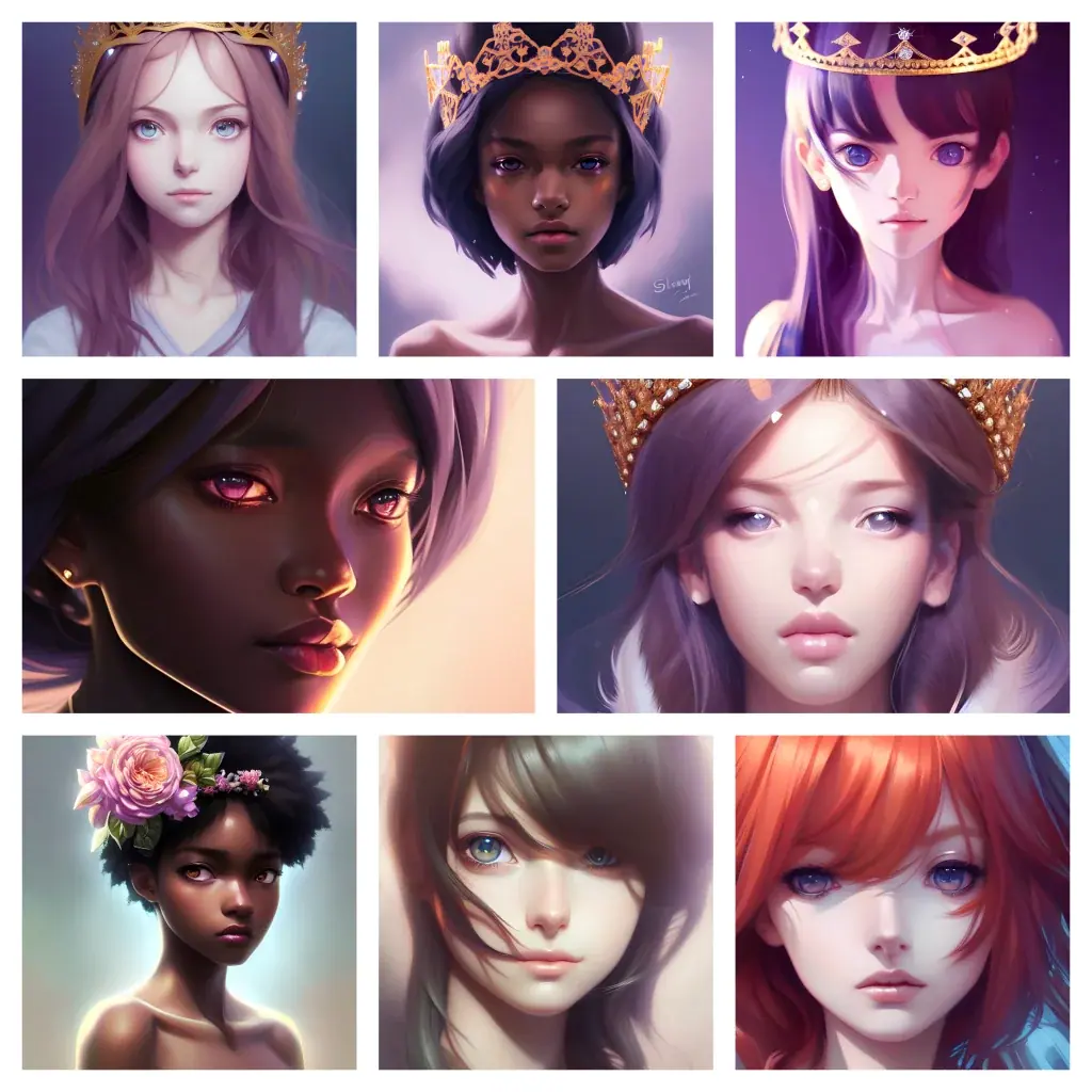 Hyper-Realistic Anime Portraits ai prompt example for Anime, Portrait, Stable Diffusion, Digital Art