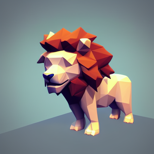 kawaii-low-poly-lion-character-3d-isometric-render-white-background-ambient-occlusion-unity-engi-645912446
